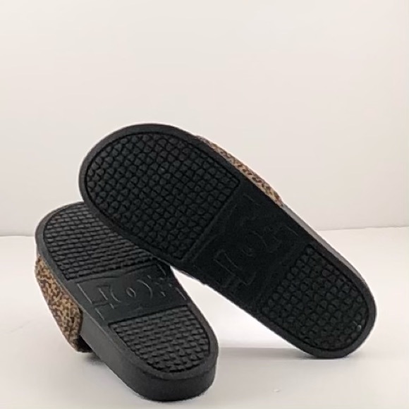 DC Slide TX SE Cheetah Print Size 6.5 - Picture 4 of 6